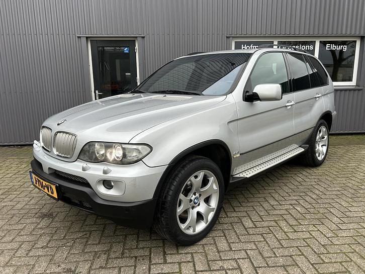 Grijs (metallic) Gebruikt 2005 BMW X5 Executive SUV | € 4.950 (Super prijs) - Afbeelding 1/4