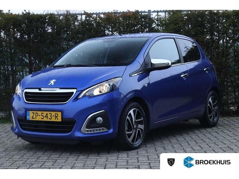 Blauw Gebruikt 2019 Peugeot 108 Allure Hatchback | € 9.400 (Goede deal) - Afbeelding 1/4