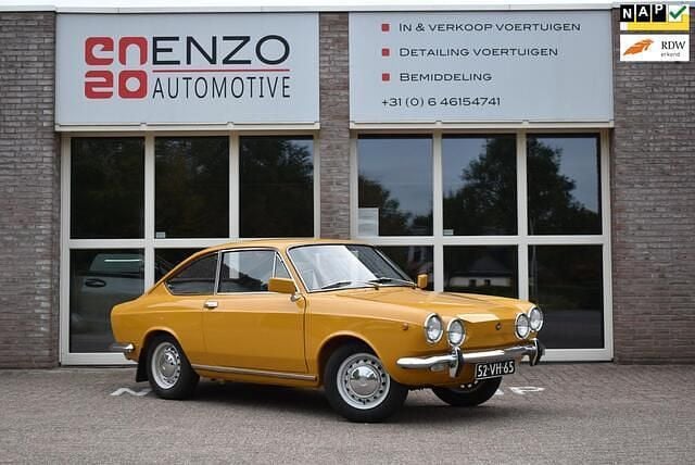 Geel Gebruikt 1972 Fiat 850 Sport Coupé | € 13.450 - Afbeelding 1/4