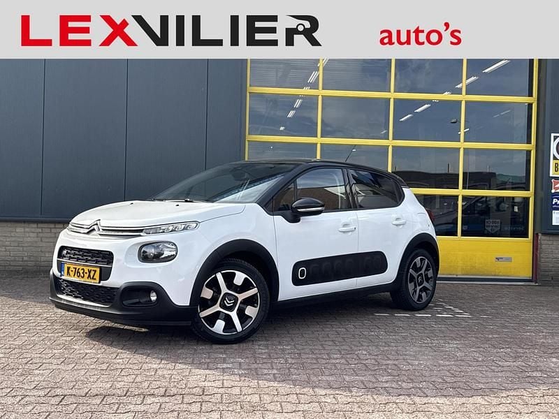 Wit Gebruikt 2017 Citroën C3 PureTech Hatchback | € 7.950 (Eerlijke prijs) - Afbeelding 1/4