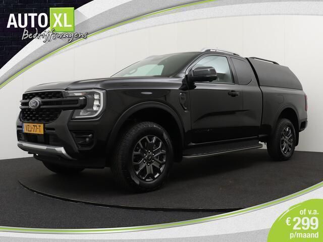 Zwart Gebruikt 2023 Ford Ranger Wildtrack Pickup | € 42.940 (Duur) - Afbeelding 1/4