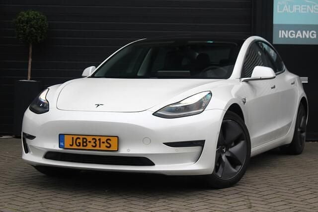 Wit Gebruikt 2020 Tesla Model 3 Long Range AWD Sedan | € 23.995 (Eerlijke prijs) - Afbeelding 1/4