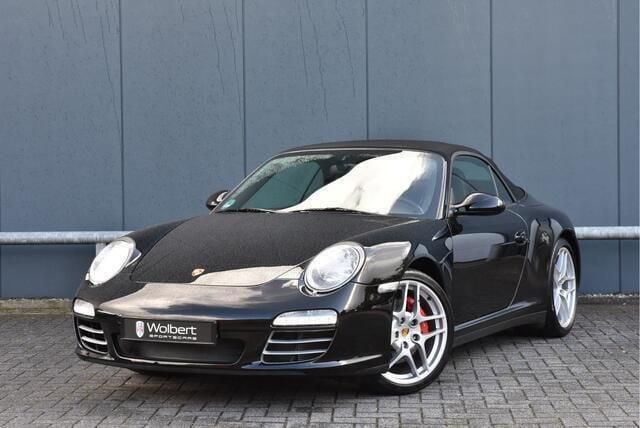 Zwart Gebruikt 2009 Porsche 911 Carrera 4S Cabriolet Cabriolet | € 57.950 (Eerlijke prijs) - Afbeelding 1/4