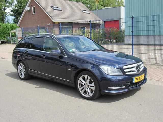 Blauw Gebruikt 2011 Mercedes C250 Avantgarde Stationwagen | € 6.750 - Afbeelding 1/4