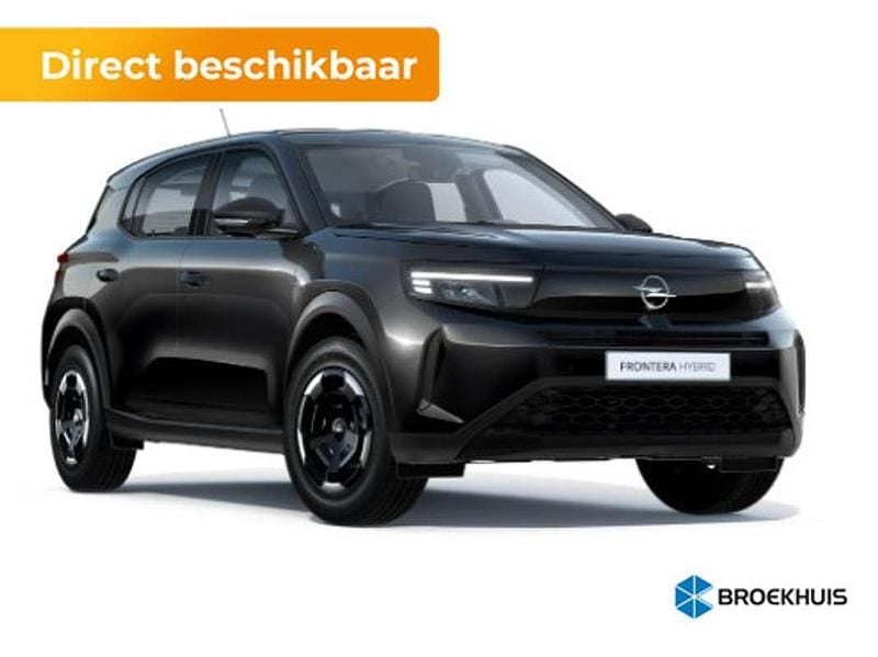 Zwart Nieuw 2025 Opel Frontera Edition SUV | € 30.900 - Afbeelding 1/4