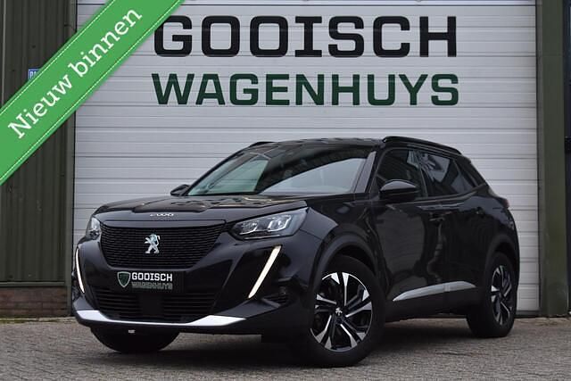 Zwart Gebruikt 2020 Peugeot e-2008 Allure SUV | € 14.950 (Goede deal) - Afbeelding 1/4