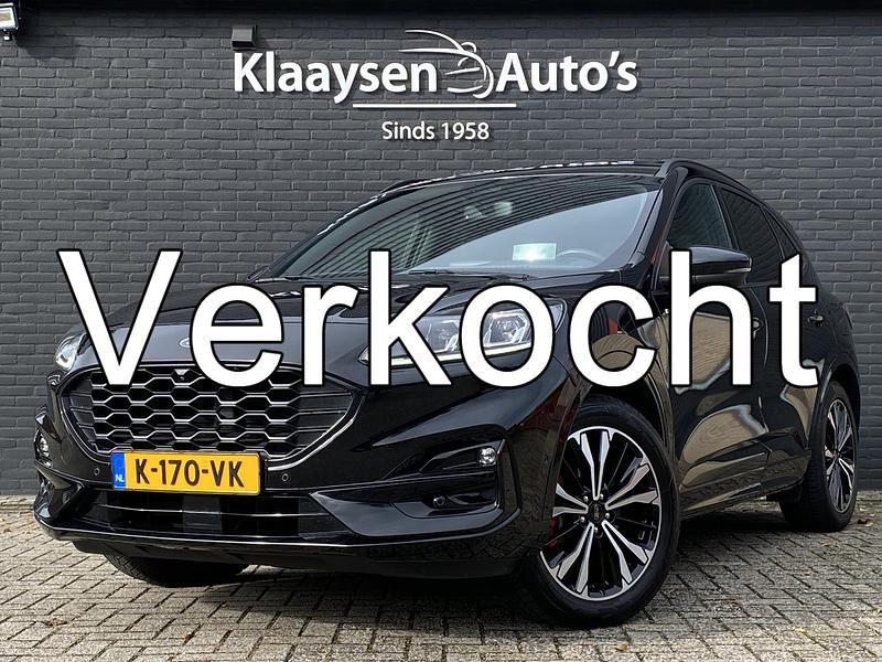 Zwart Gebruikt 2021 Ford Kuga ST-Line X SUV | € 23.950 (Iets duurder) - Afbeelding 1/4