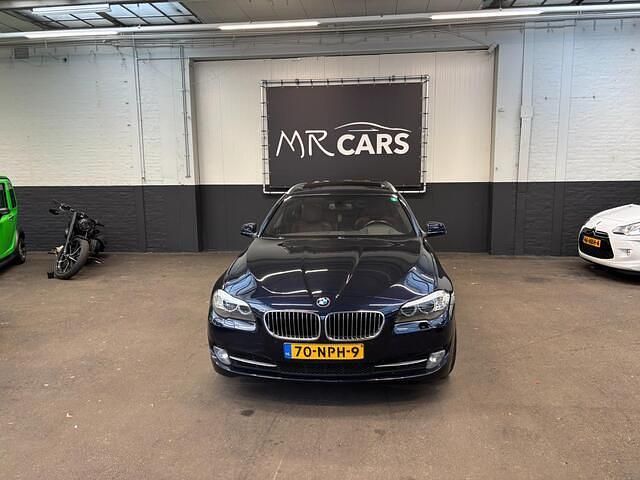 Blauw Gebruikt 2010 BMW 535 Executive Stationwagen | € 8.950 (Iets duurder) - Afbeelding 1/4