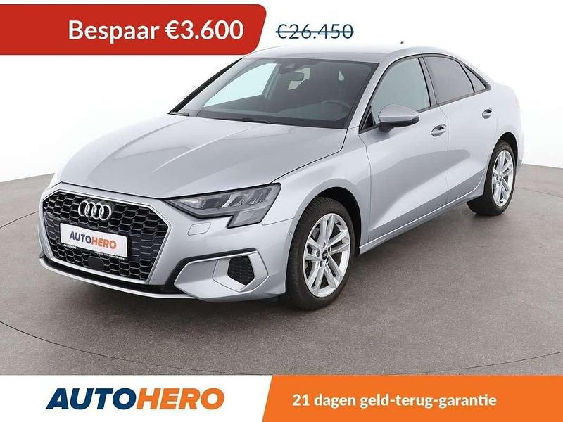 Grijs Gebruikt 2022 Audi A3 Advanced Sedan | € 23.049 (Super prijs) - Afbeelding 1/3