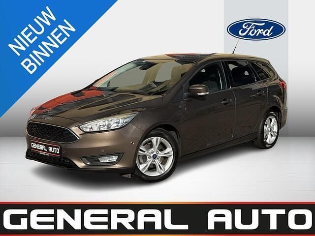 Bruin Gebruikt 2016 Ford Focus Titanium Stationwagen | € 8.750 (Eerlijke prijs) - Afbeelding 1/4