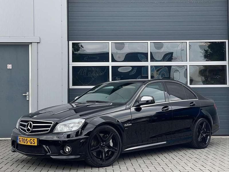 Zwart Gebruikt 2008 Mercedes C63 AMG AMG Sedan | € 24.950 (Duur) - Afbeelding 1/4