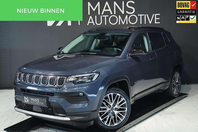 Blauw Gebruikt 2023 Jeep Compass Limited SUV | € 27.950 (Eerlijke prijs) - Afbeelding 1/4