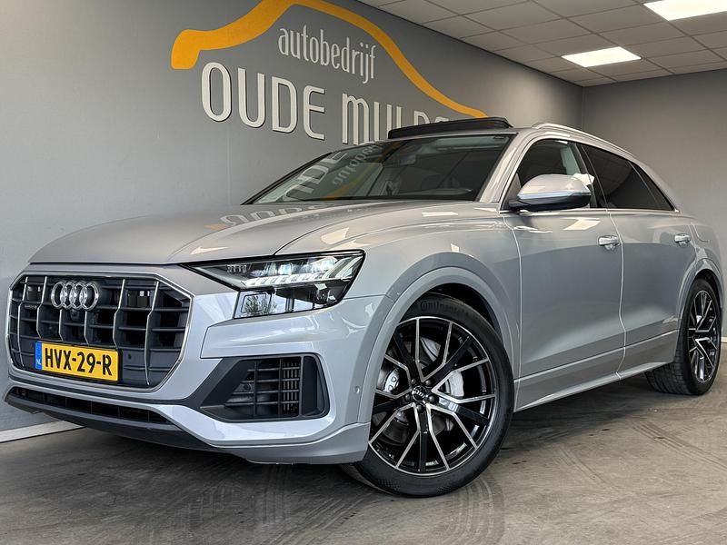 Zilver Gebruikt 2022 Audi Q8 Proline SUV | € 69.450 (Super prijs) - Afbeelding 1/4
