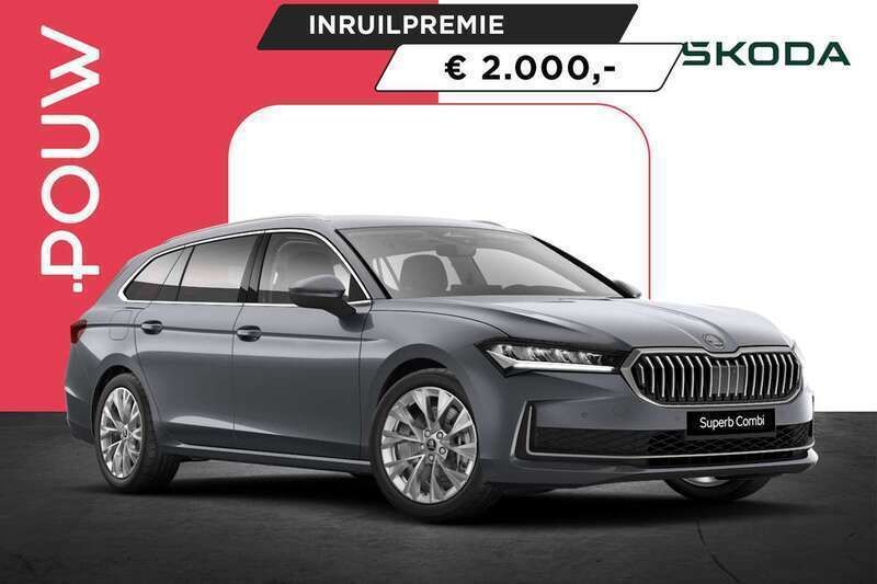 Grijs Nieuw 2025 Skoda Superb Business Line Stationwagen | € 49.550 (Goede deal) - Afbeelding 1/4