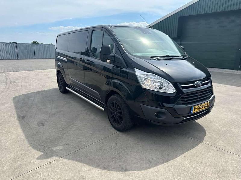 Zwart Gebruikt 2017 Ford Transit Custom Van | € 11.950 (Goede deal) - Afbeelding 1/4