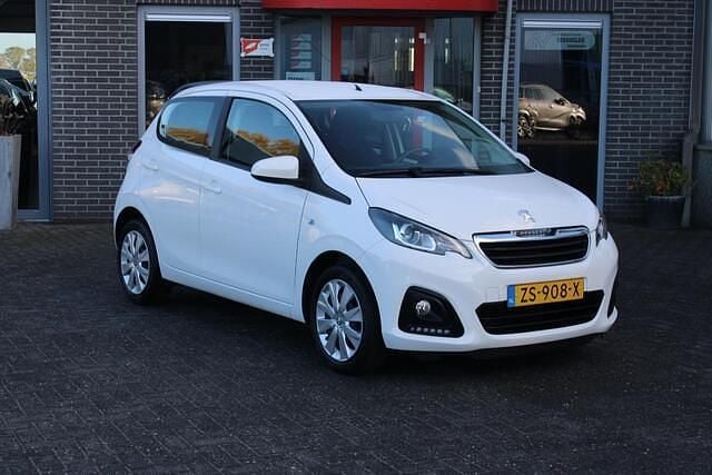 Wit Gebruikt 2019 Peugeot 108 Active Hatchback | € 7.950 (Goede deal) - Afbeelding 1/4