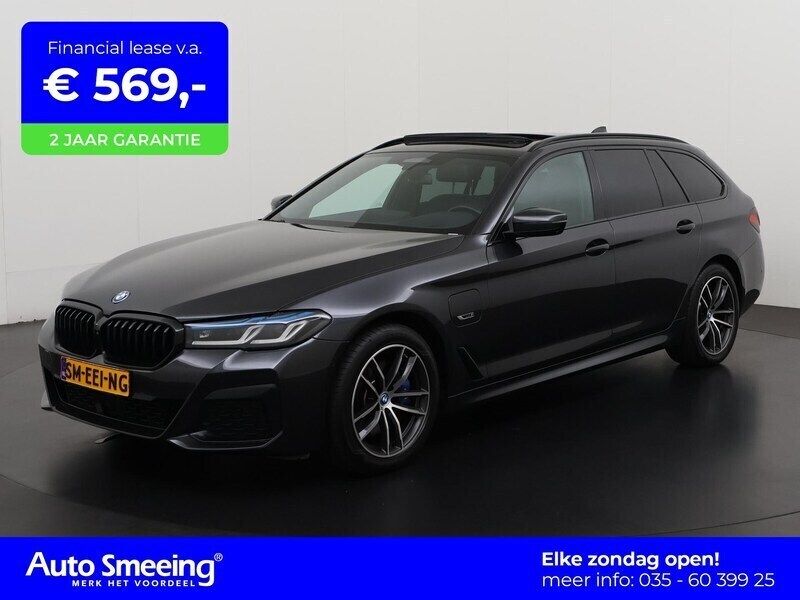 Grijs Gebruikt 2021 BMW 530 Shadowline Stationwagen | € 41.695 (Eerlijke prijs) - Afbeelding 1/4