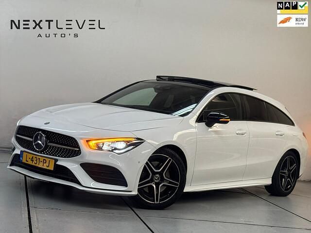 Wit Gebruikt 2020 Mercedes CLA200 Shooting Brake Premium Plus Stationwagen | € 25.450 (Goede deal) - Afbeelding 1/4