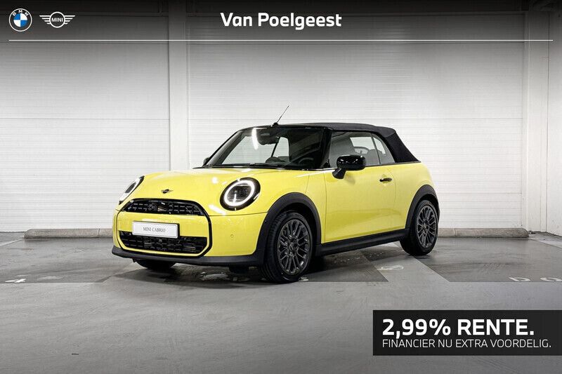 Geel Nieuw 2025 Mini Cooper Cabriolet Classic Cabriolet | € 51.774 (Eerlijke prijs) - Afbeelding 1/4