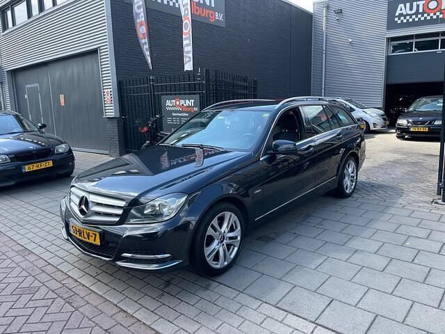 Zwart Gebruikt 2011 Mercedes C180 Avantgarde Stationwagen | € 6.499 (Goede deal) - Afbeelding 1/4