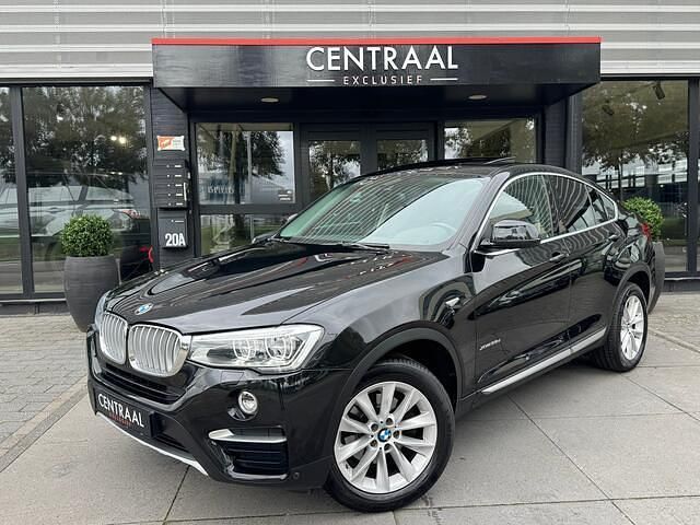 Zwart Gebruikt 2016 BMW X4 Executive SUV | € 21.950 - Afbeelding 1/4