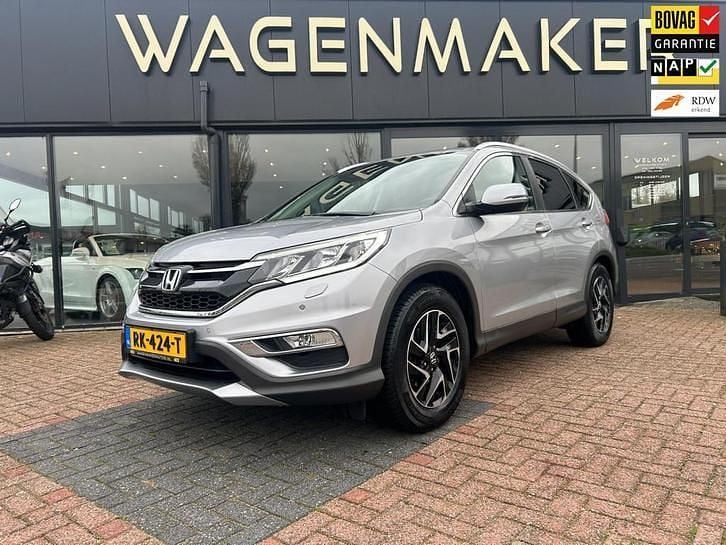 Grijs (metallic) Occasion 2018 Honda CR-V Elegance SUV | € 19.450 (Eerlijke prijs) - Afbeelding 1/4