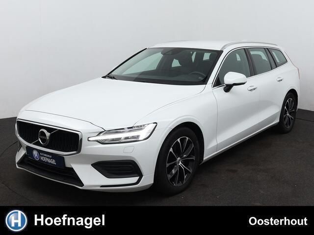 Wit, metallic lak Gebruikt 2020 Volvo V60 Momentum Stationwagen | € 28.900 (Super prijs) - Afbeelding 1/4