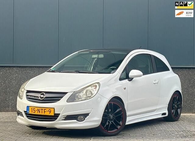 Wit Gebruikt 2010 Opel Corsa Color Edition Hatchback | € 1.995 (Goede deal) - Afbeelding 1/4