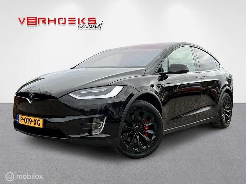 Zwart Gebruikt 2019 Tesla Model X Performance SUV | € 46.950 (Duur) - Afbeelding 1/4