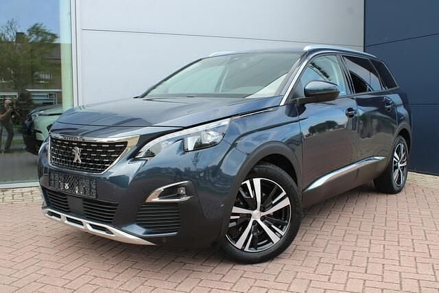 Blauw Gebruikt 2018 Peugeot 5008 Allure MPV | € 18.900 (Goede deal) - Afbeelding 1/4