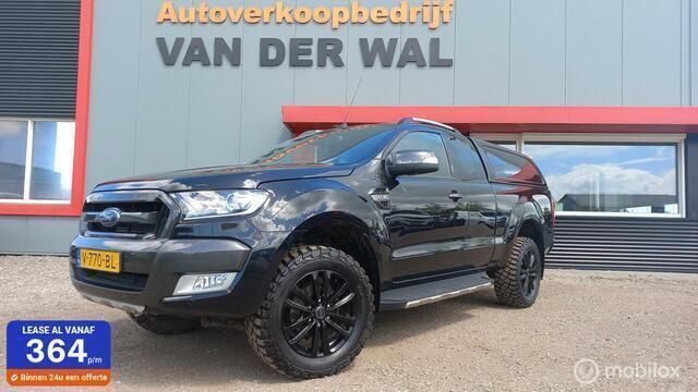 Zwart Gebruikt 2016 Ford Ranger Wildtrack Pickup | € 22.500 (Eerlijke prijs) - Afbeelding 1/4