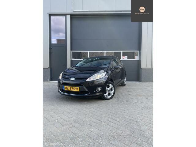 Zwart Gebruikt 2009 Ford Fiesta Ghia Hatchback | € 3.990 (Eerlijke prijs) - Afbeelding 1/4