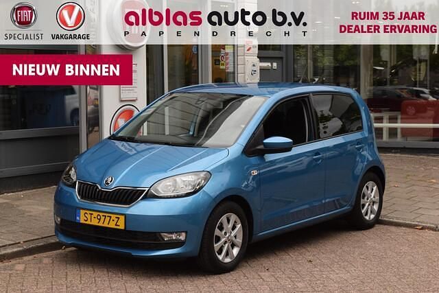 Blauw Gebruikt 2018 Skoda Citigo Ambition Hatchback | € 9.450 (Eerlijke prijs) - Afbeelding 1/4