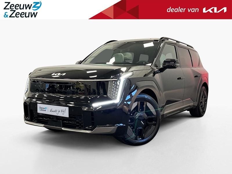 Zwart Nieuw 2025 Kia EV9 GT-Line SUV | € 76.990 (Eerlijke prijs) - Afbeelding 1/4