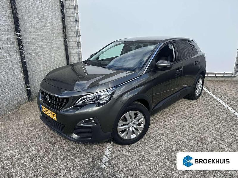 Grijs Gebruikt 2017 Peugeot 3008 Premium SUV | € 14.900 (Eerlijke prijs) - Afbeelding 1/4