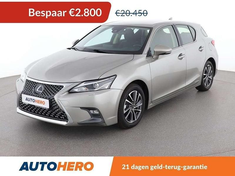 Grijs Gebruikt 2019 Lexus CT200h Business Edition Hatchback | € 17.849 (Super prijs) - Afbeelding 1/3