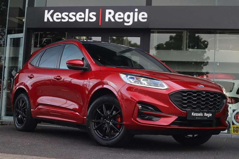 Rood Gebruikt 2022 Ford Kuga ST-Line X SUV | € 28.950 (Eerlijke prijs) - Afbeelding 1/4