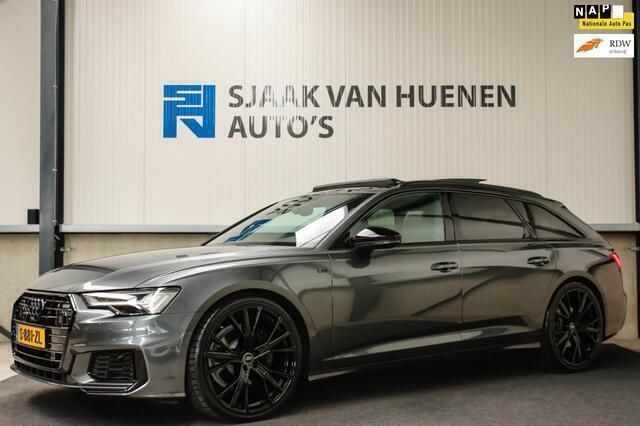 Daytona grey Gebruikt 2019 Audi A6 S-Line Stationwagen | € 59.950 - Afbeelding 1/4