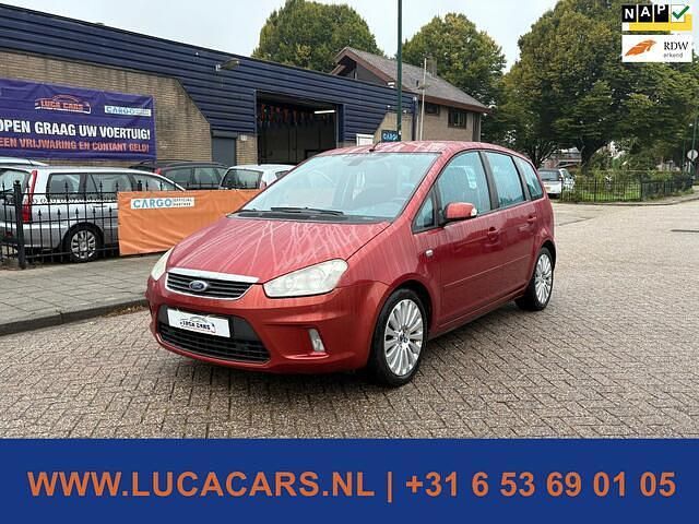 Rood Gebruikt 2008 Ford C-MAX Titanium MPV | € 2.795 (Goede deal) - Afbeelding 1/4