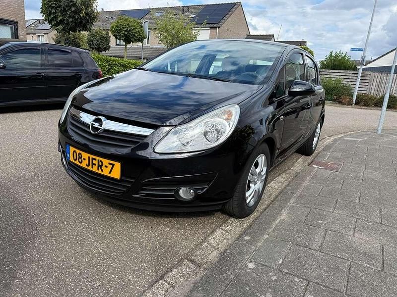 Zwart Gebruikt 2009 Opel Corsa Edition MPV | € 2.050 (Goede deal) - Afbeelding 1/4