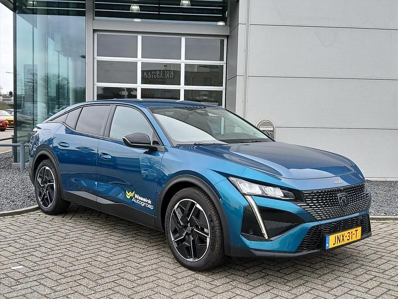 Nieuw Peugeot 408 Allure 179 PK (131 kW) 2025 Blauw Hatchback