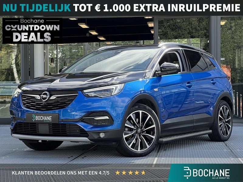 Blauw Gebruikt 2020 Opel Grandland X Ultimate SUV | € 20.245 (Eerlijke prijs) - Afbeelding 1/4