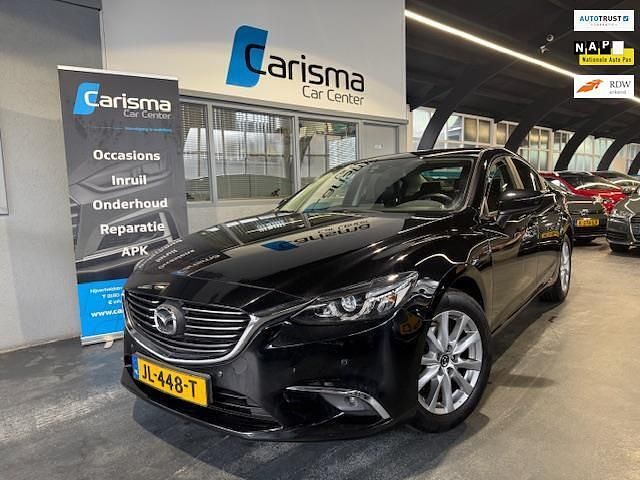 Zwart Occasion 2016 Mazda 6 Sedan | € 14.450 (Eerlijke prijs) - Afbeelding 1/4