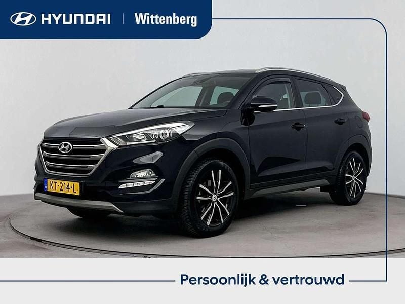 Zwart Gebruikt 2017 Hyundai Tucson Comfort SUV | € 15.900 (Eerlijke prijs) - Afbeelding 1/3