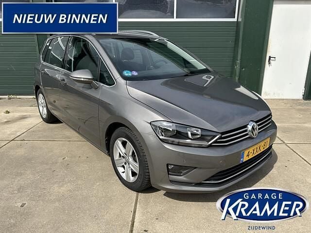 Grijs Gebruikt 2014 VW Golf Sportsvan Highline MPV | € 12.950 (Eerlijke prijs) - Afbeelding 1/4
