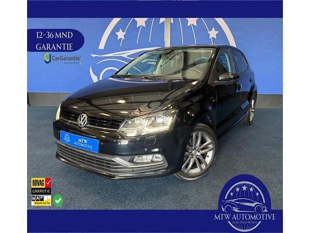 Zwart, metallic lak Gebruikt 2015 VW Polo LOUNGE Hatchback | € 9.299 (Eerlijke prijs) - Afbeelding 1/4