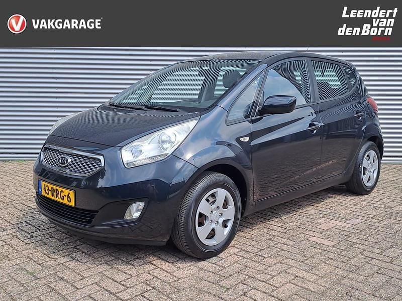 Zwart Gebruikt 2011 Kia Venga Hatchback | € 6.495 (Eerlijke prijs) - Afbeelding 1/4