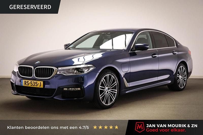 Occasion BMW 530e Executive 2018 Blauw Sedan