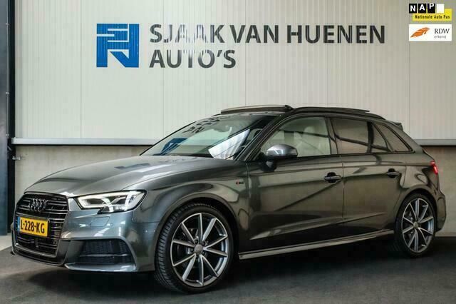 Daytona grey Gebruikt 2016 Audi A3 Sportback S-Line Hatchback | € 25.950 - Afbeelding 1/4
