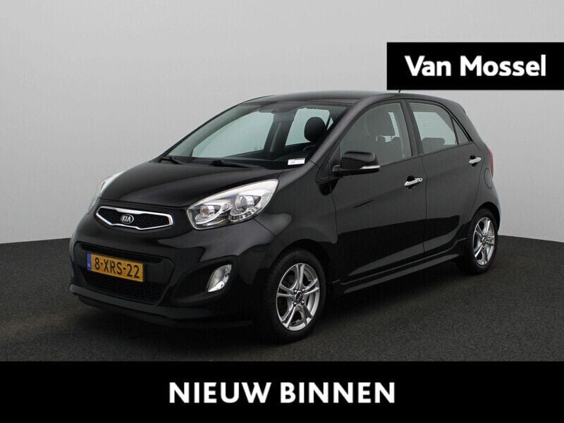 Zwart Gebruikt 2014 Kia Picanto Hatchback | € 7.400 (Eerlijke prijs) - Afbeelding 1/4